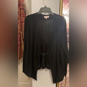 Black business-professional cardigan. Never worn, tags still on. XL